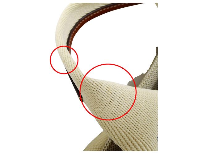Bolso de mano Chloé de lona beige y marrón Castaño - vista 12