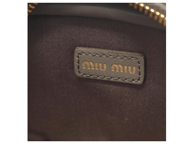 Miu Miu Micro Bag Charm Accessoire Braun - Ansicht 4