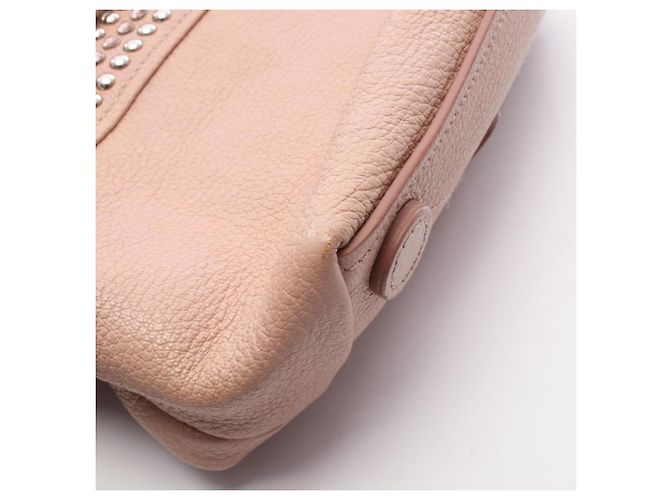 Borsa a secchiello Miu Miu Madras Crystal Rosa - vista 10
