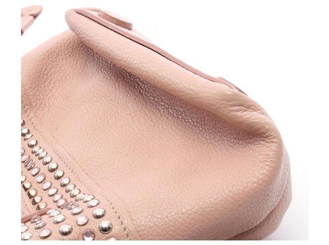 Borsa a secchiello Miu Miu Madras Crystal Rosa - vista 14