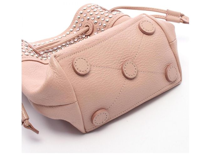 Borsa a secchiello Miu Miu Madras Crystal Rosa - vista 15