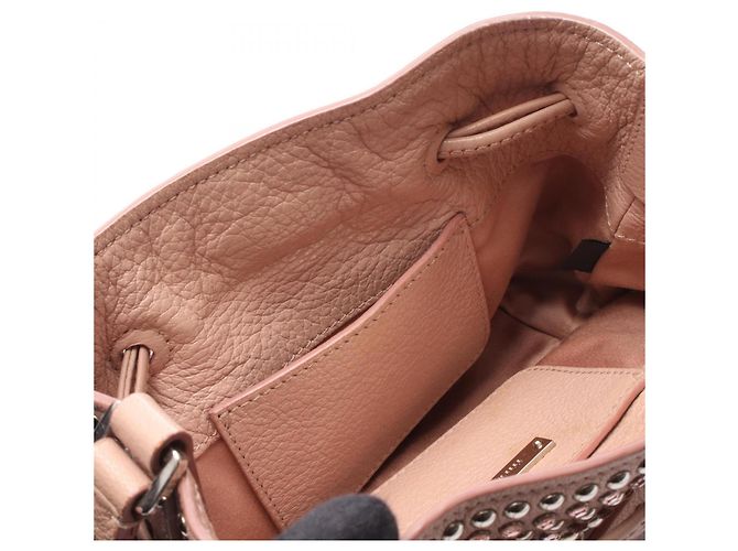 Borsa a secchiello Miu Miu Madras Crystal Rosa - vista 6