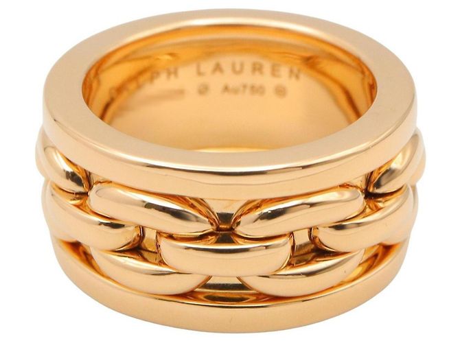 Ralph Lauren Ring aus 18K Roségold Golden - Ansicht 3