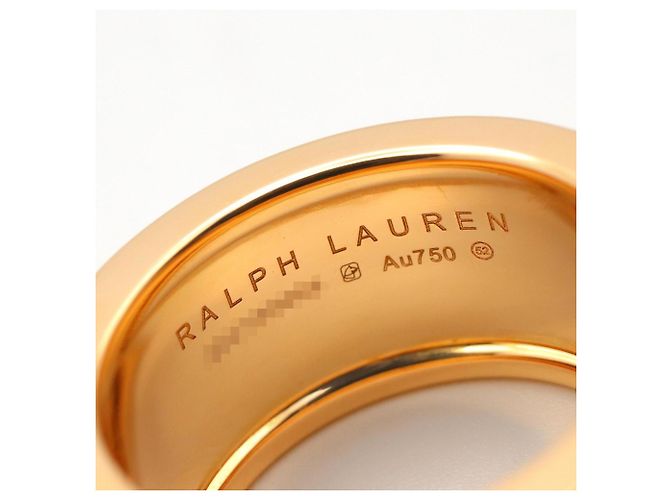 Ralph Lauren Ring aus 18K Roségold Golden - Ansicht 4