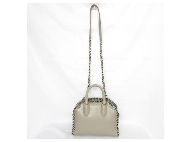 Stella Mc Cartney STELLA McCARTNEY Bolsa de Ombro 2-Way Falabella Box Marrom - vista 3