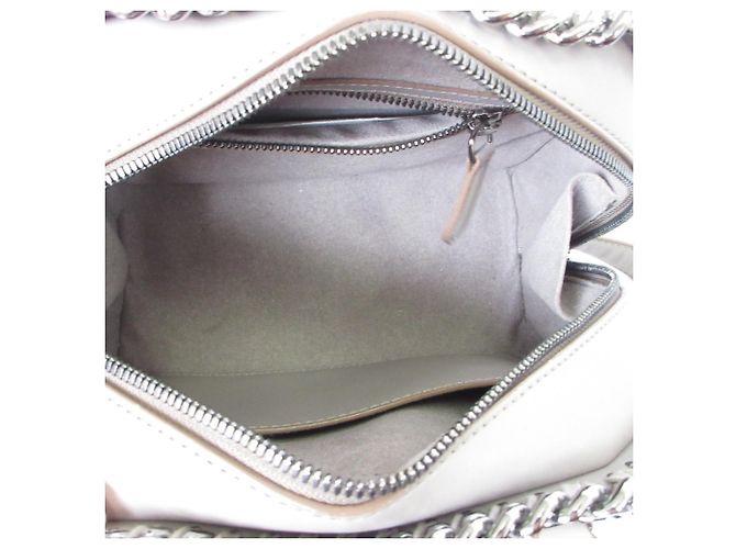Stella Mc Cartney STELLA McCARTNEY Bolsa de Ombro 2-Way Falabella Box Marrom - vista 8