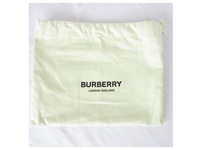 Burberry Leder-Clutch Schwarz - Ansicht 9