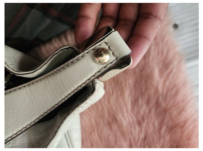 Gucci Guccissima Leder Hobo-Tasche Beige - Ansicht 13
