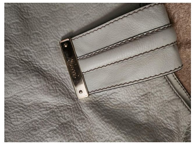 Gucci Guccissima Leder Hobo-Tasche Beige - Ansicht 4