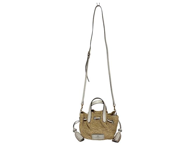 Anya Hindmarch Small Drawstring Raffia Tote Bag kleine Raffia-Tasche mit Kordelzug - Ansicht 13