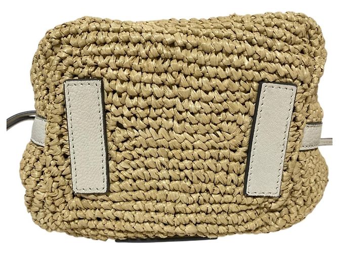 Anya Hindmarch Small Drawstring Raffia Tote Bag kleine Raffia-Tasche mit Kordelzug - Ansicht 5