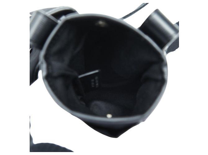 Borsa vita 2-Way Bally in tela e pelle nera Nero - vista 4
