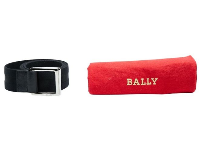 Borsa vita 2-Way Bally in tela e pelle nera Nero - vista 8
