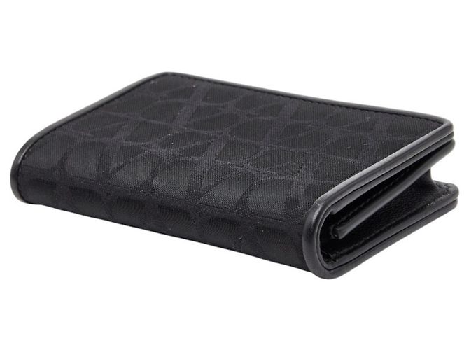 Valentino Black Nylon Leather Card Case - view 5