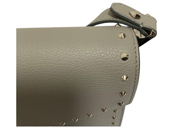 Borsa a tracolla in pelle borchiata MCM Marrone - vista 14