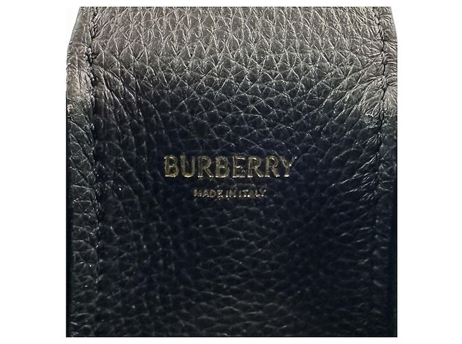 Borsa Burberry Leather Night Ark Nero - vista 13