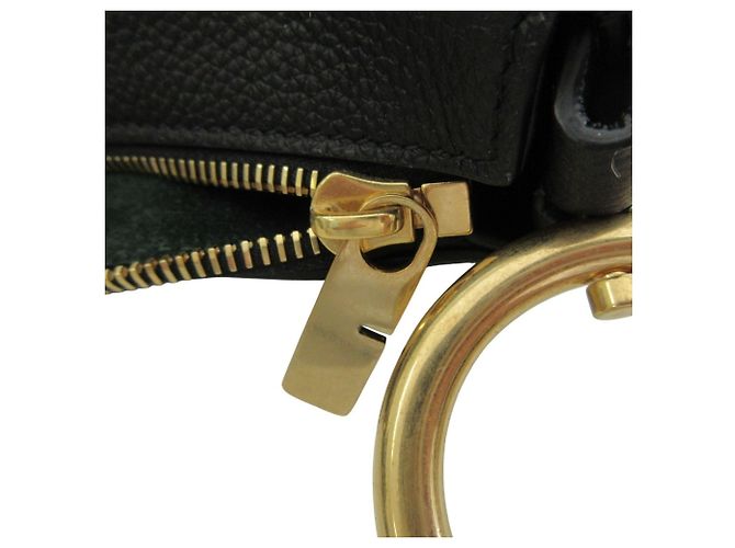 Borsa Burberry Leather Night Ark Nero - vista 15