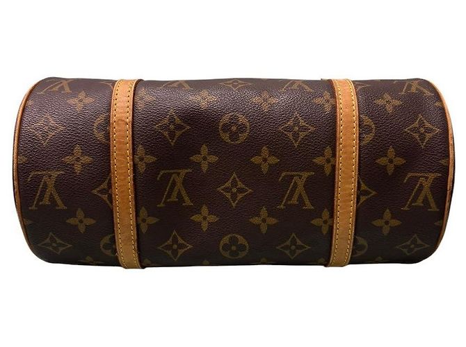 Bolso Louis Vuitton Monogram Papillon 26 Castaño - vista 4