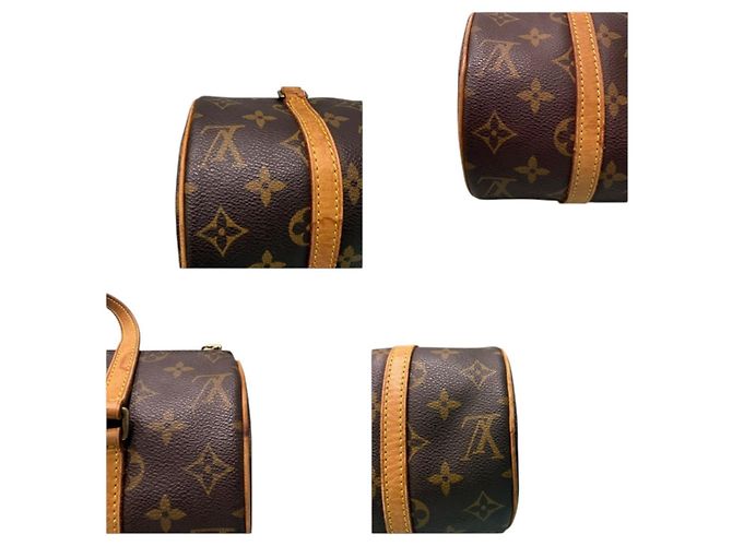 Bolso Louis Vuitton Monogram Papillon 26 Castaño - vista 5