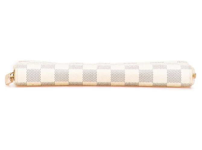 Louis Vuitton Zippy Organizer Lange Geldbörse Weiß - Ansicht 3