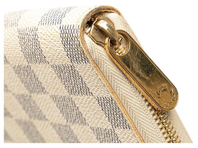 Louis Vuitton Zippy Organizer Lange Geldbörse Weiß - Ansicht 5