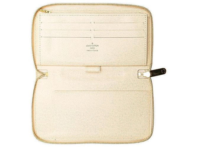 Louis Vuitton Zippy Organizer Lange Geldbörse Weiß - Ansicht 6