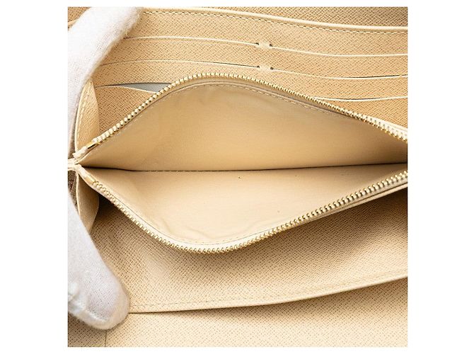 Louis Vuitton Zippy Organizer Lange Geldbörse Weiß - Ansicht 7