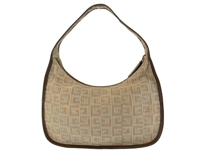 Sac à main Givenchy en toile Marron Beige - vue 2