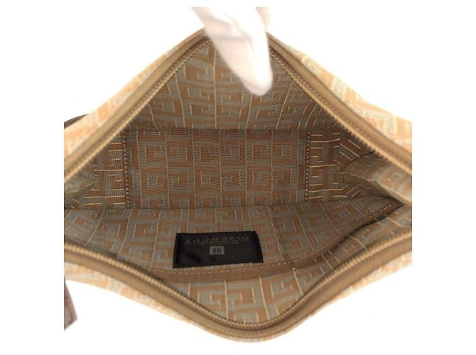 Sac à main Givenchy en toile Marron Beige - vue 8