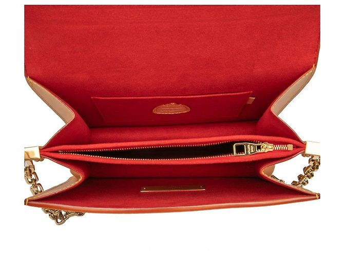 Louis Vuitton Sac Dauphine MM 2WAY Chain Handbag Marrone - vista 4