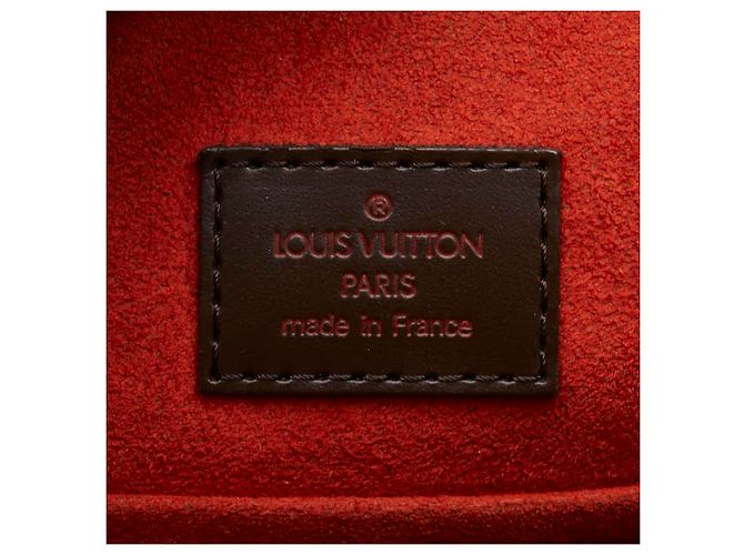 Borsa a tracolla Louis Vuitton Damier Ipanema GM Marrone - vista 10