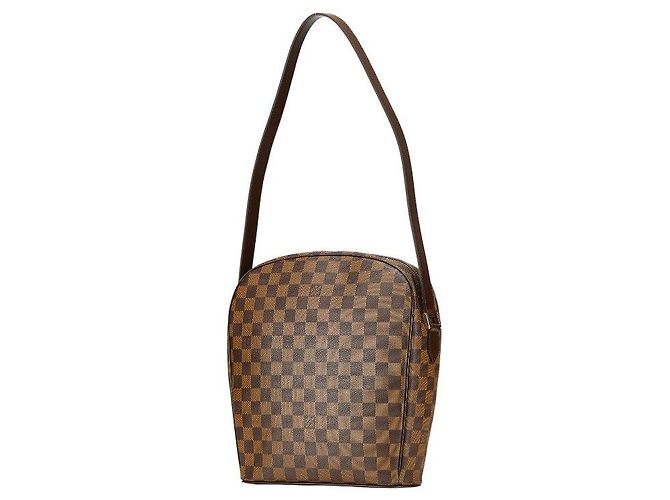 Borsa a tracolla Louis Vuitton Damier Ipanema GM Marrone - vista 2
