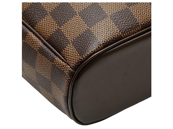 Borsa a tracolla Louis Vuitton Damier Ipanema GM Marrone - vista 4