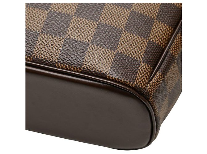 Borsa a tracolla Louis Vuitton Damier Ipanema GM Marrone - vista 6