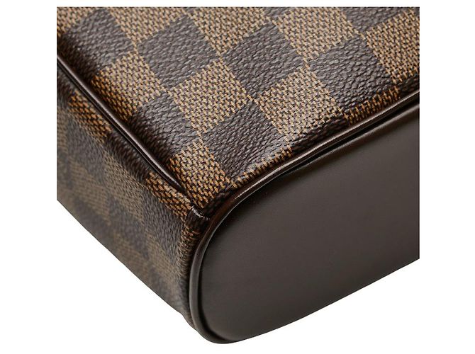 Borsa a tracolla Louis Vuitton Damier Ipanema GM Marrone - vista 7