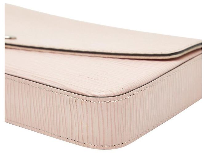 Pochette Félicie Borsa a tracolla Louis Vuitton Pochette Felicie Rosa - vista 4