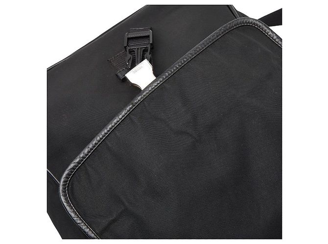 Borsa a tracolla Prada con logo triangolare Nero - vista 10