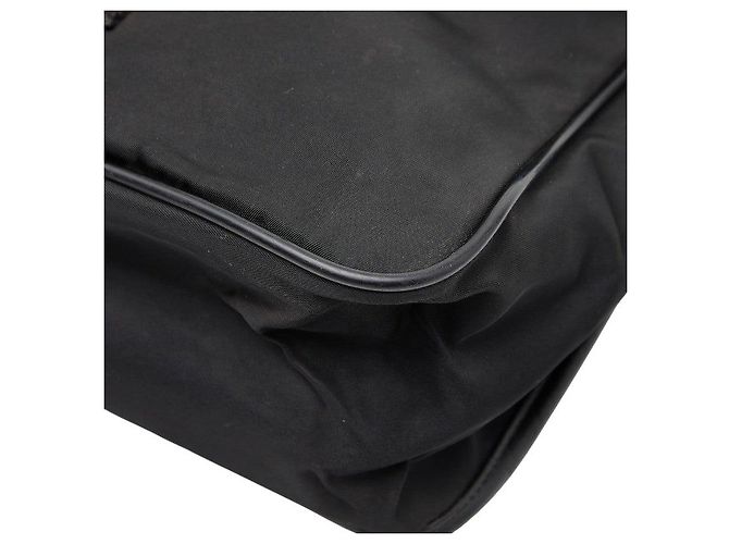 Borsa a tracolla Prada con logo triangolare Nero - vista 4