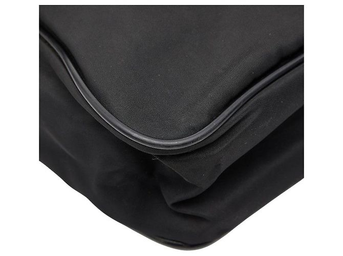 Borsa a tracolla Prada con logo triangolare Nero - vista 5