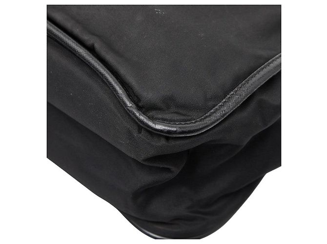 Borsa a tracolla Prada con logo triangolare Nero - vista 6