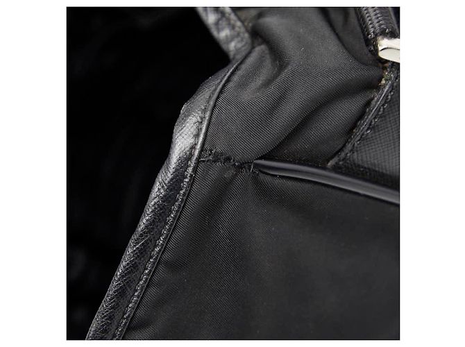 Borsa a tracolla Prada con logo triangolare Nero - vista 8