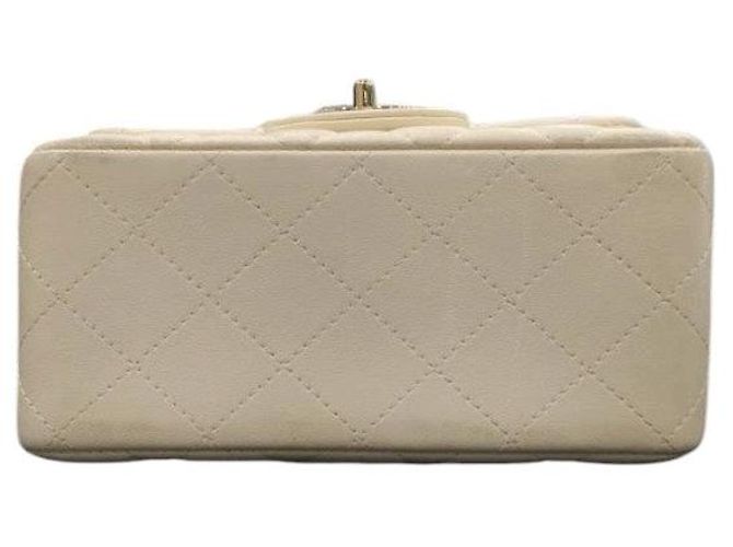 Bolso de hombro Chanel Matelassé Blanco - vista 3