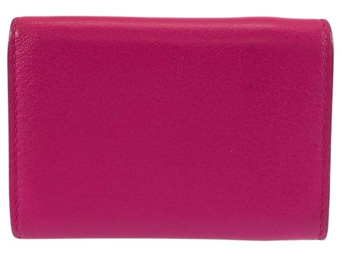 Portafoglio compatto Paper Balenciaga Rosa - vista 2