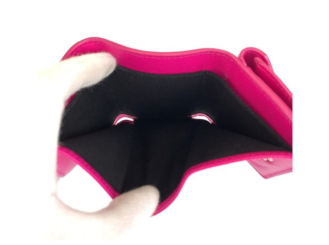 Portafoglio compatto Paper Balenciaga Rosa - vista 5
