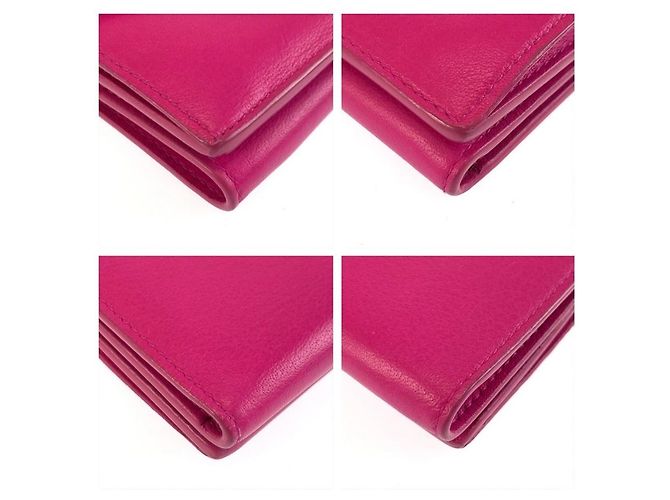 Portafoglio compatto Paper Balenciaga Rosa - vista 7