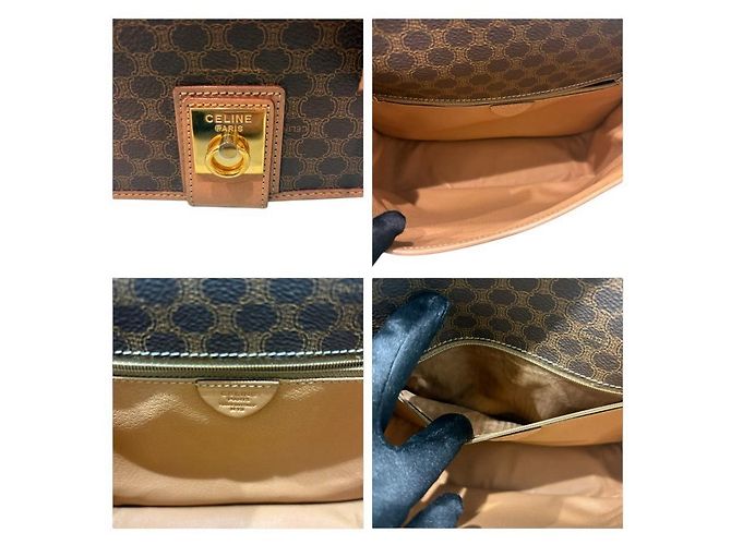 Céline Celine Macadam Schultertasche Braun - Ansicht 7
