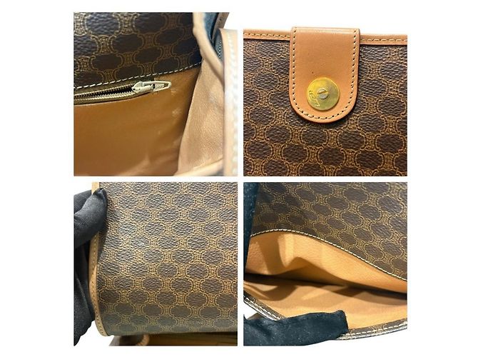 Céline Celine Macadam Schultertasche Braun - Ansicht 8