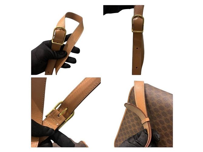 Céline Celine Macadam Schultertasche Braun - Ansicht 9