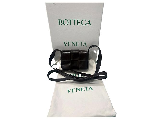 Borsa a tracolla Bottega Veneta Candy Cassette Nero - vista 9