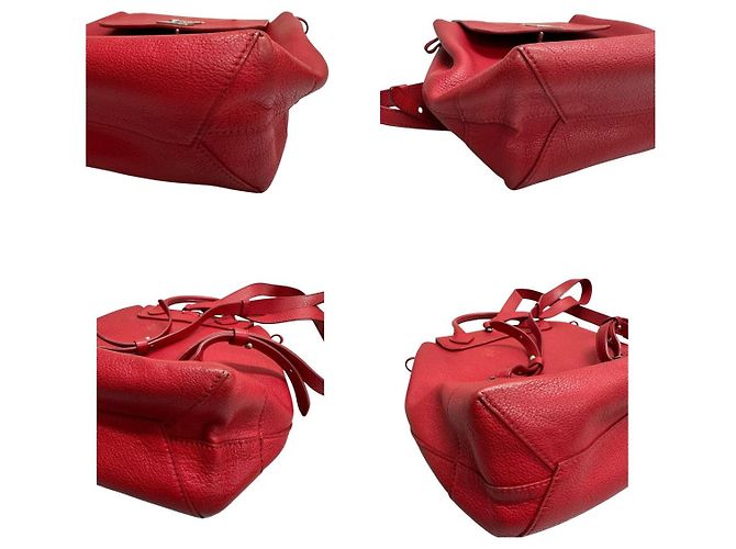 Mochila Louis Vuitton Lockme Vermelho - vista 7